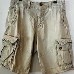 American Eagle Outfitters Khaki Cargo Shorts